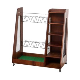 Brown Golf Bag Organizer (Option: Defaulttitle)